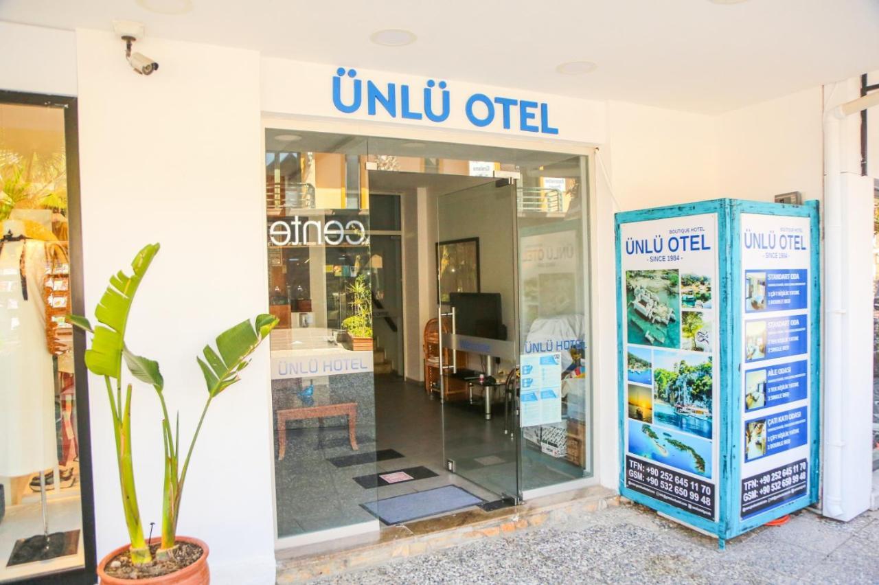 Gocek Unlu Hotel エクステリア 写真